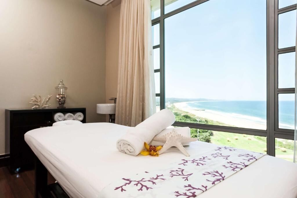 Suncoast Spa treatment room with ocean view